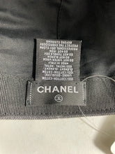 Load image into Gallery viewer, Chanel 22P Black Denim CC Baseball Hat