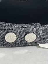 Load image into Gallery viewer, Chanel 22P Black Denim CC Baseball Hat