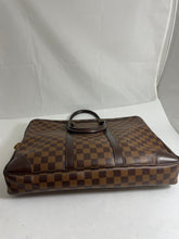 Load image into Gallery viewer, Louis Vuitton Damier Ebene Coated Canvas Briefcase