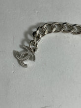 Load image into Gallery viewer, Chanel CC Multilayer 4 Chain Silvertone Necklace