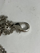 Load image into Gallery viewer, Chanel CC Multilayer 4 Chain Silvertone Necklace