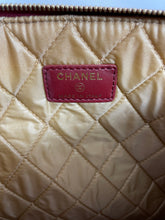 Load image into Gallery viewer, Chanel Burgundy Stitched O case Clutch