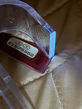 Load image into Gallery viewer, Chanel Burgundy Stitched O case Clutch
