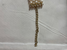 Load image into Gallery viewer, Chanel CC Crystal 5 Layer Faux PearlChoker Necklace