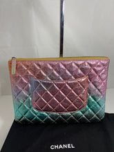 Load image into Gallery viewer, Chanel Reissue Rainbow Medium O case Clutch