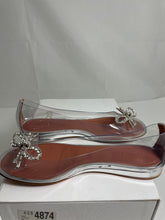 Load image into Gallery viewer, Amina Muaddi Cinderella PVC Flats