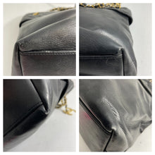 Load image into Gallery viewer, Chanel Black Leather Large Vintage Tote Handbag