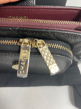 Load image into Gallery viewer, Chanel 22B Black Caviar Leather Crossbody Phone Bag