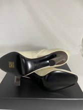 Load image into Gallery viewer, Saint Laurent Pearl White Leather Jane Ankle Boots