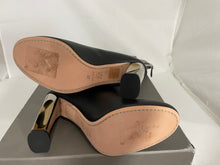 Load image into Gallery viewer, Alexander McQueen Black Leather Mirror-Heel Boots