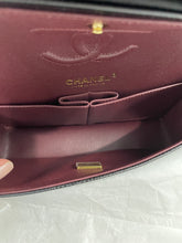 Load image into Gallery viewer, Chanel Classic Black Caviar Double Flap Small Handbag
