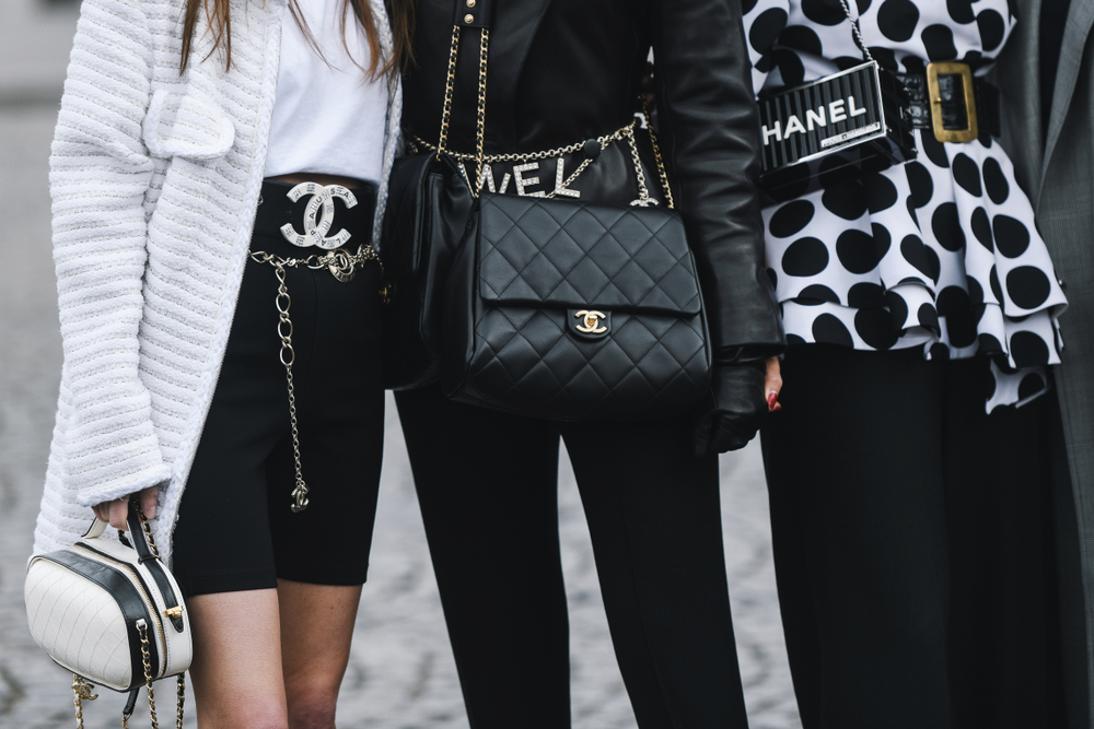Chanel 23C Blue Tweed Mini Rectangle Crossbody Bag – The Millionaires Closet
