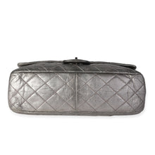 Load image into Gallery viewer, Metallic Pewter Crinkle Lambskin Reissue 2.25 227 Double Flap Bag
