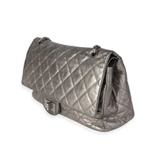 Load image into Gallery viewer, Metallic Pewter Crinkle Lambskin Reissue 2.25 227 Double Flap Bag
