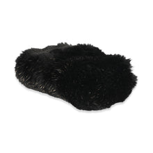 Load image into Gallery viewer, CC Black Fur Chain Clutch
