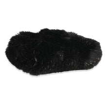 Load image into Gallery viewer, CC Black Fur Chain Clutch
