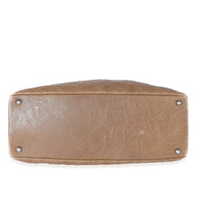 Load image into Gallery viewer, Brown Quilted Crumpled Calfskin CC Tote
