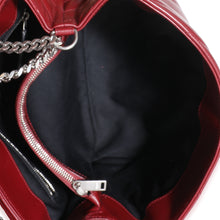 Load image into Gallery viewer, Burgundy Calfskin Medium Loulou Chain Bag
