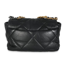 Load image into Gallery viewer, Black Quilted Lambskin Small Chanel 19 Flap Bag
