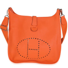 Load image into Gallery viewer, Orange Taurillon Clemence Evelyne III GM PHW

