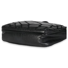 Load image into Gallery viewer, Vintage Black Lambskin Jersey Scales Camera Case
