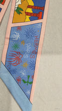 Load image into Gallery viewer, Hermes Factory Suite Twilly Logo Scarf
