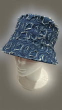 Load image into Gallery viewer, Christian Louboutin Denim Fringe Bucket Hat
