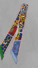 Load image into Gallery viewer, Hermes Factory Suite Twilly Logo Scarf
