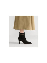 Load image into Gallery viewer, Dior Black Suede Zippy Booties
