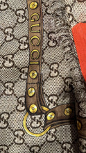 Load image into Gallery viewer, Gucci Wool Silk GG Brown Logo Wrap
