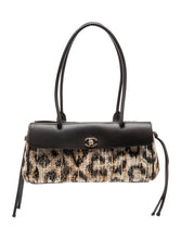 Load image into Gallery viewer, Chanel 2026 Small Leopard Print Tweed Urban Essentials Shopping Bag
