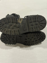Load image into Gallery viewer, Moncler Black Metallic Pebbled Combat Boots
