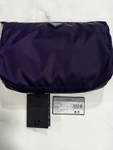 Load image into Gallery viewer, Prada Purple Nylon Large Cosmetic Bag
