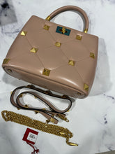 Load image into Gallery viewer, Valentino Medium Roman Rockstud Top Handle Crossbody Bag
