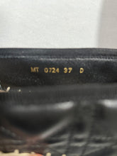 Load image into Gallery viewer, Dior Black Leather Espadrille
