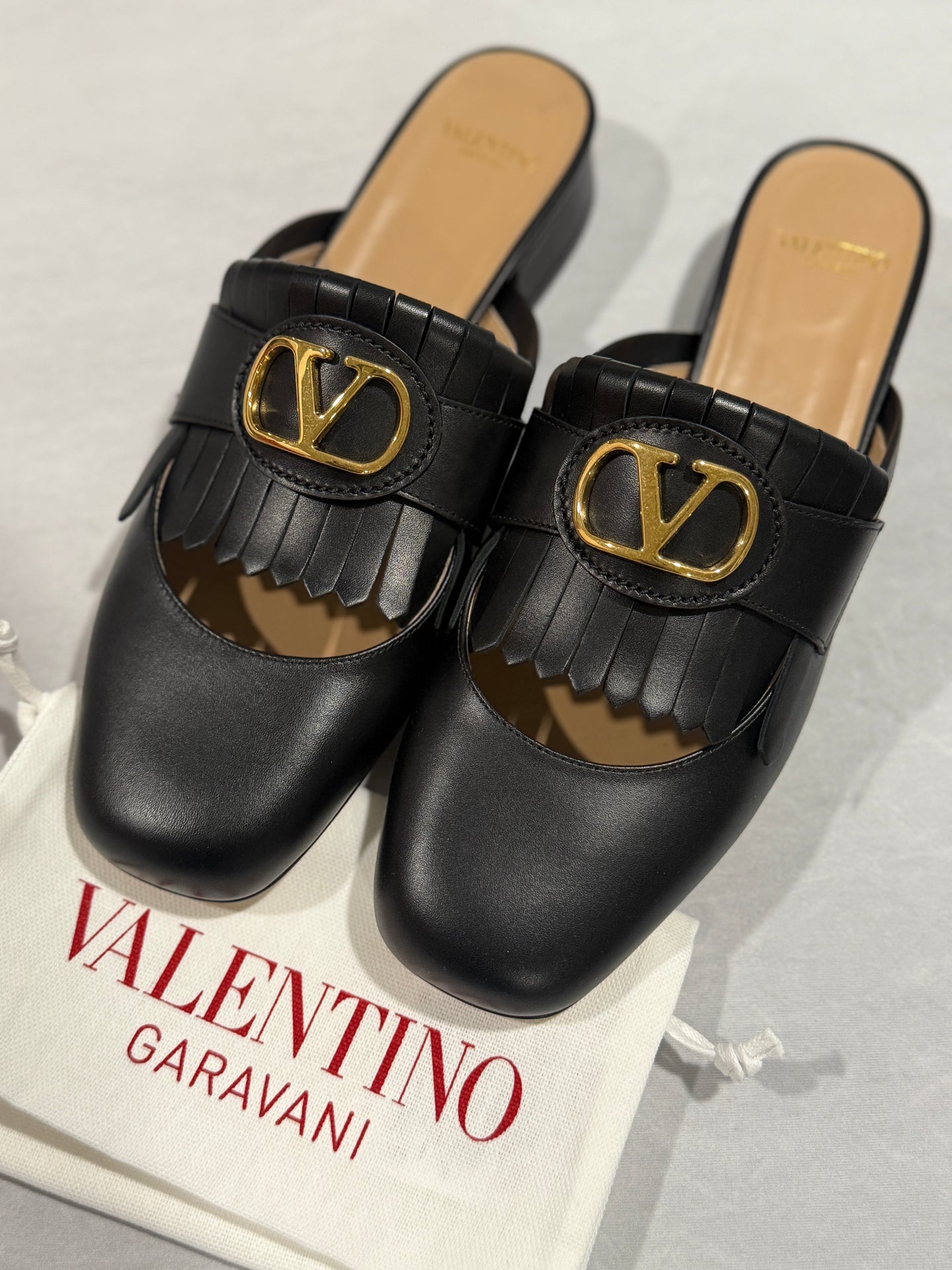 Valentino Garavani V Logo Signature 25 Mule