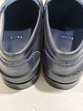 Load image into Gallery viewer, Christian Louboutin Marine Navy Penny Loafer
