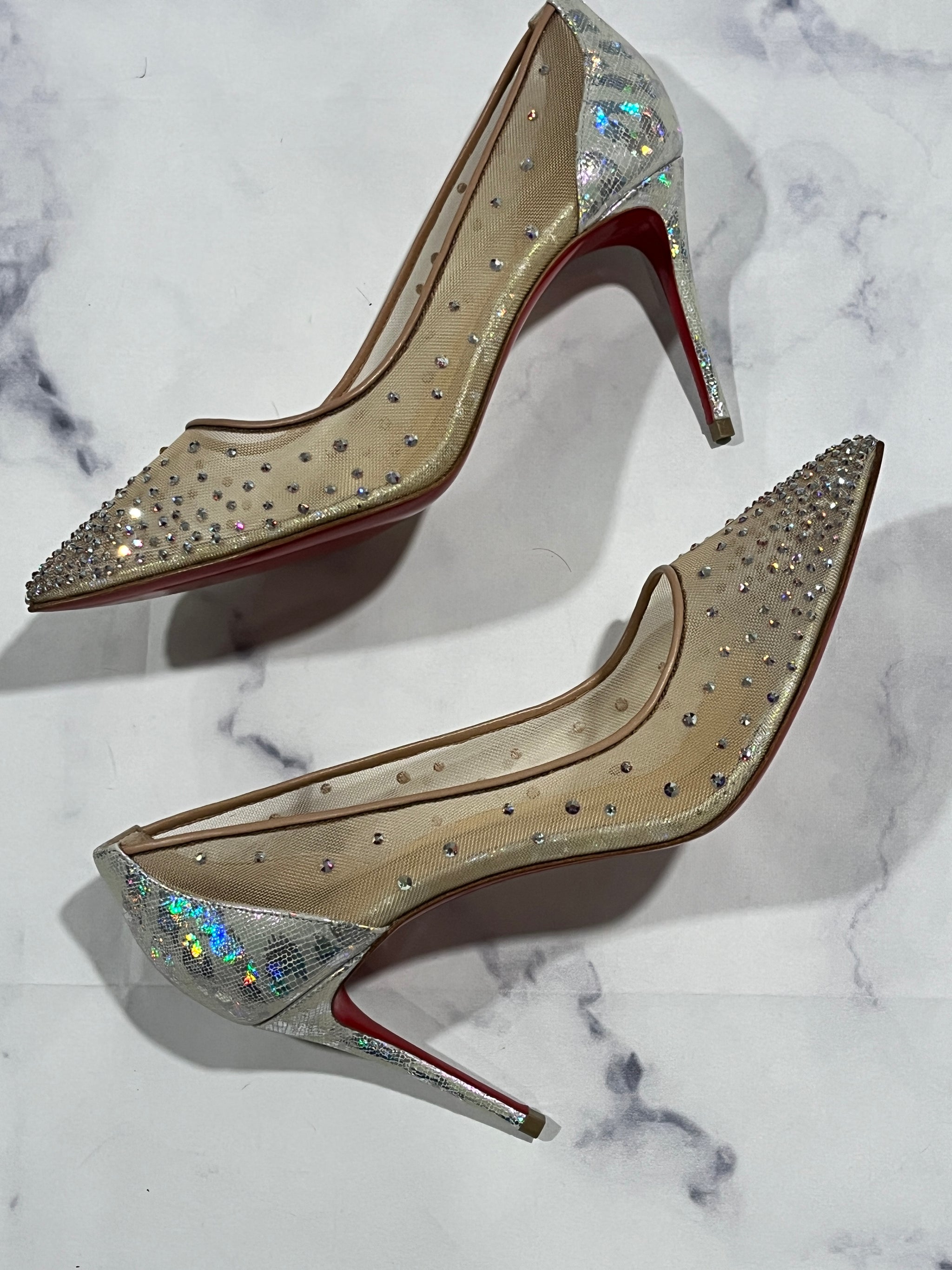 Christian Louboutin Follies Strass 85 The Millionaires Closet