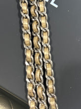 Load image into Gallery viewer, Chanel Gold Metallic Leather WOC Boy Wallet On Chain Handbag
