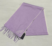 Load image into Gallery viewer, Prada Cashmere Lavendar Scarf
