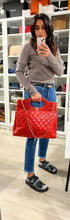 Load image into Gallery viewer, Chanel 31 Red Large Crossbody Shopping  Handbag
