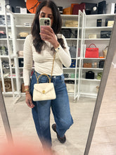 Load image into Gallery viewer, Bvlgari SerpentI Ivory Reverse Handle Crossbody Bag
