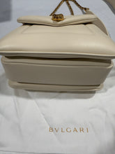 Load image into Gallery viewer, Bvlgari SerpentI Ivory Reverse Handle Crossbody Bag

