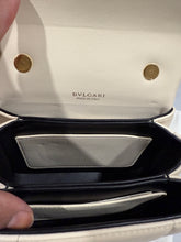 Load image into Gallery viewer, Bvlgari SerpentI Ivory Reverse Handle Crossbody Bag
