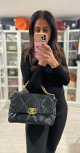 Load image into Gallery viewer, Chanel 20 Black 19 Large Crossbody Bag
