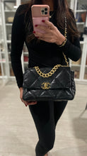 Load image into Gallery viewer, Chanel 20 Black 19 Large Crossbody Bag
