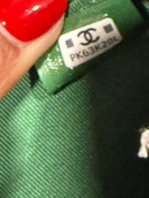 Load image into Gallery viewer, Chanel 26 Green Slim Vanity Bag
