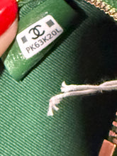 Load image into Gallery viewer, Chanel 26 Green Slim Vanity Bag
