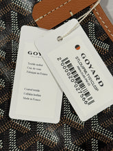 Load image into Gallery viewer, Goyard St Louis PM Black/Tan Tote Handbag
