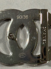 Load image into Gallery viewer, Chanel SHW Buckle Black/Camel Reversible Leather Belt
